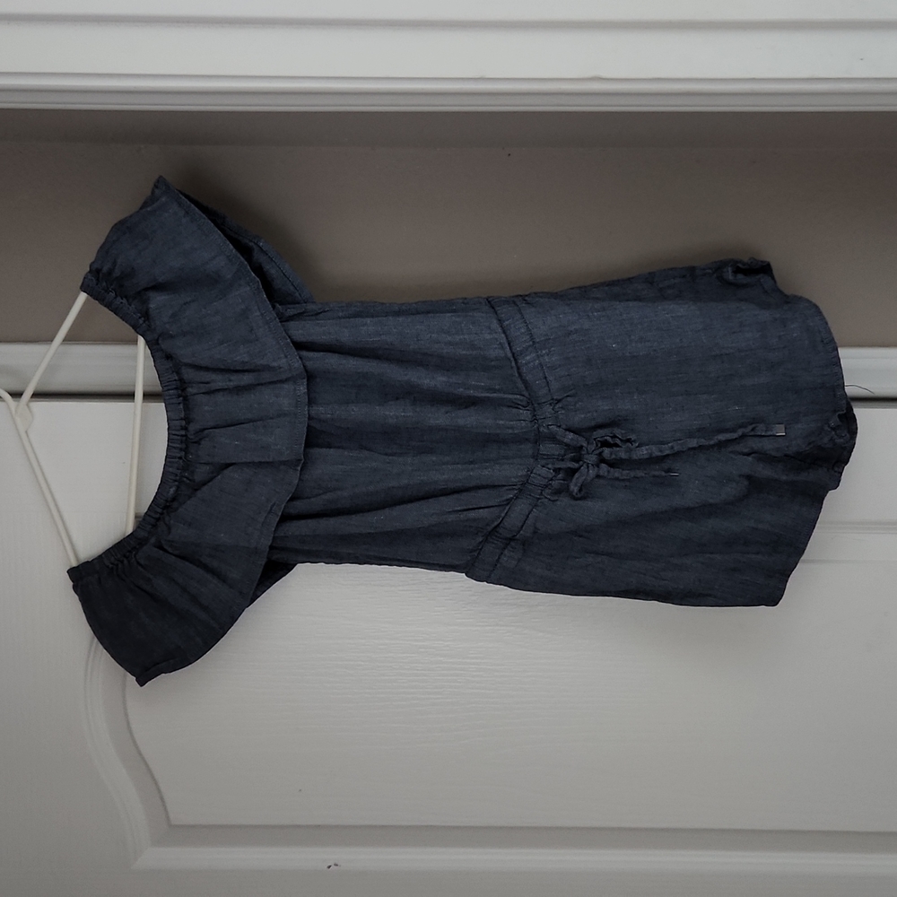 LOFT denim romper